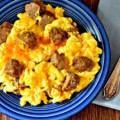 3 Eggs with Cheese &amp; Meat
